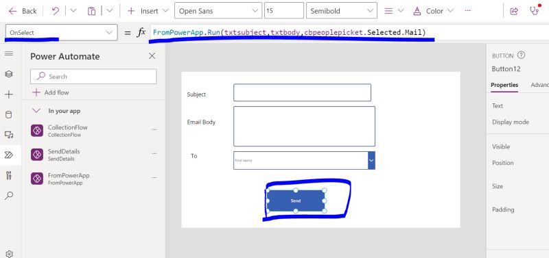 Call The Workflow From Powerapps Send Email Through Powerapps - Premium Mountain Art Gallery - High Resolution